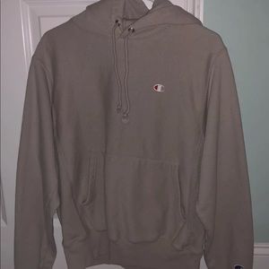 Tan Champion Hoodie
